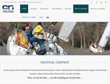 Tablet Screenshot of contenidonautico.com.ar